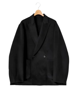 REVERSIBLE PEAK LAPEL JACKET