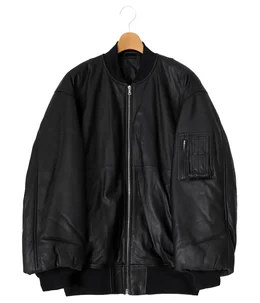 LEATHER FLIGHT JACKET