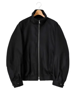 MELTON ZIP UP BLOUSON