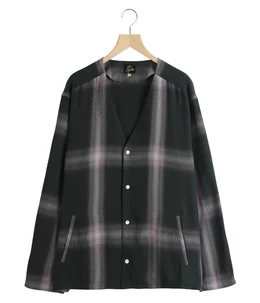 V Neck Shirt - Rayon Plaid | NEEDLES(ニードルズ) / トップス 長袖