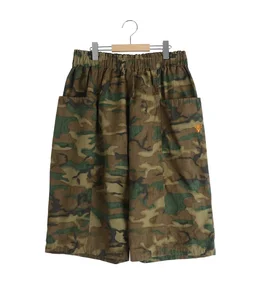 Army String Cropped Pant - Cotton Ripstop / Camo | South2 West8