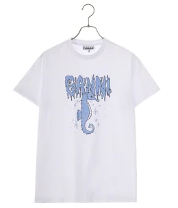 【レディース】Basic Jersey Seahorse Relaxed T-shirt