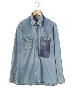 【USED】60’s DENIM WESTERN SHIRT DEECEE