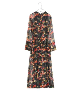 【レディース】Printed Chiffon Dress