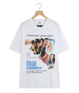 TRUE ROMANCE / WASHED HEAVY WEIGHT CREW NECK T-SHIRT ( TYPE-1 )