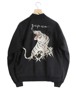 SOUVENIR JACKET “KOSHO & CO“SPECIAL “WHITE TIGER“×“JAPAN MAP
