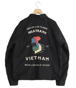 COTTON VIET-NAM JACKET “VIET-NAM MAP“