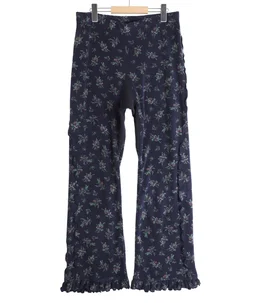 【レディース】Mellow Finished Pant - Floral Print Pile