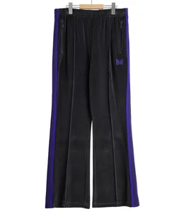 Boot-Cut Track Pant - C/PE  Velour