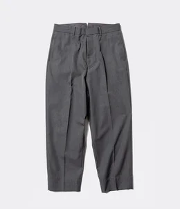 Unlikely Back Strap Plain Front  Trousers Wool Serge