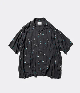 Unlikely Rayon Shirts S/S Argyle | Unlikely(アンライクリー