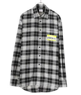 MY NAME IS VETEMENTS FLANNEL SHIRT | VETEMENTS(ヴェトモン