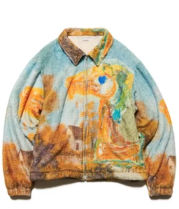 ASGER JORN : PAINTING FLEECE BLOUSON | uniform experiment