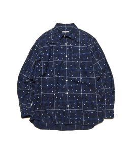 STAR PRINT CHECK SHIRT