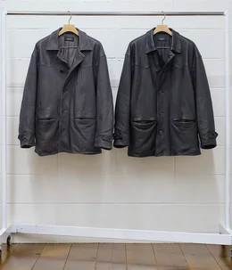 【予約】Leather car coat