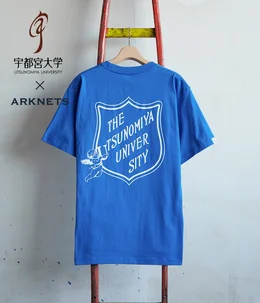 【ONLY ARK】宇都宮大学×ARKnets エンブレムTシャツ