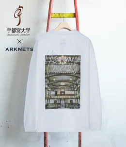 【ONLY ARK】宇都宮大学×ARKnets 峰ヶ丘講堂フォトロングスリーブTシャツ