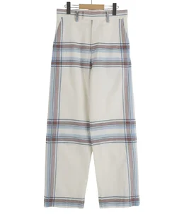 【レディース】HANDKERCHIEF STRAIGHT SLACKS