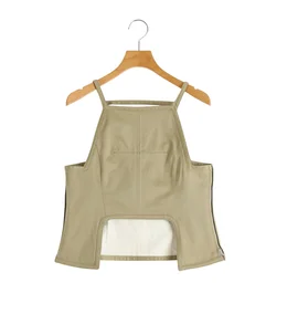 レディース】UNIFORM WEAPON SQUARE-NECK TOP | FUMIKA_UCHIDA