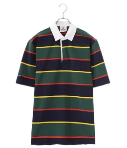 LIGHT WEIGHT Rugby Collar Short Sleeve Shirts