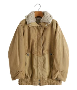 FUMIKAUCHIDA BOA REVERSIBLEジャケット FUMIKA UCHIDA： BOA REVERSIBLE BLOUSON - NATURAL - ORANN