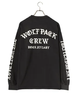 WOLF PACK CREW L/Tee FADED