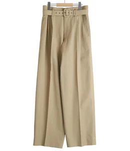 レディース】Twil belted trousers | FUMIKA_UCHIDA(フミカ ウチダ