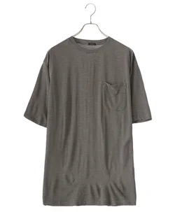 COMOLI 23SS ウール天竺 ノースリーブ ボーダー COMOLI 23SS