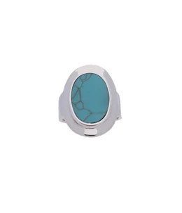 Amulet Ring with Turquoise