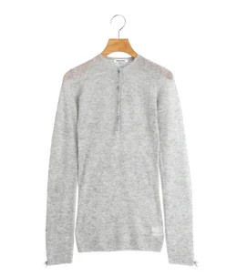 レディース】Gauze Waffle Henleyneck Sweater | FUMIKA_UCHIDA(フミカ