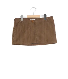 【レディース】Cord Low-waist Mini Skirt