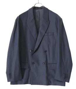 SIDE OPEN DOUBLE-BREASTED JACKET