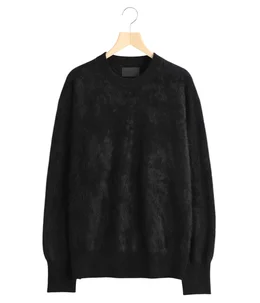 BRUSHED CASHMERE SWEATER