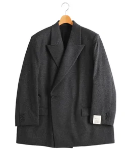 Brewed Protain Blend Wool DOUBLE BREASTED JACKET