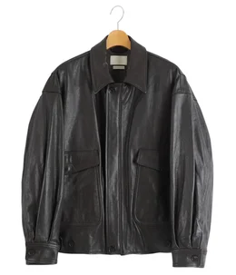 ジャケット・アウター yoke LEATHER FLIGHT JACKET YOKE - 【残りわずか】Leather Flight Jacket | ACRMTSM ONLINE