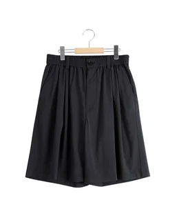WOOL TROPICAL 2PLEATED EASY SHORTS