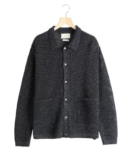 MESH KNITTED SHIRT CARDIGAN