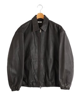 Calf Leather Sports Jacket