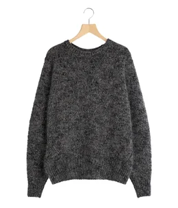 Triple Marl Crewneck Sweater