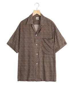 YOKE 半袖シャツ 2 トープ色 '21SS Big Flap Shirt YK26SS01201SH-org-01.jpg