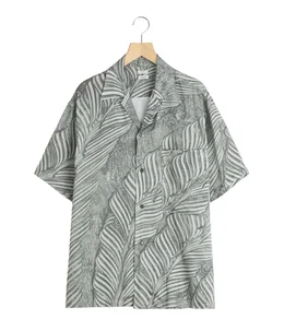 トップス Yoke Leaf PatternPrintenCollarShirt Leaf Pattern Printed Open Collar Shirt | YOKE(ヨーク) / トップス