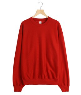 Soft&Hard Sweat Crew-neck P/O Wide