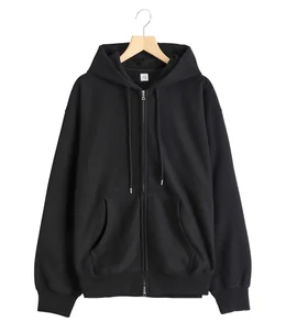 Soft&Hard Sweat Hoodie Zip Wide