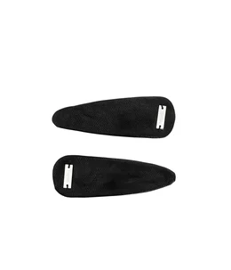 【レディース】Faux Leather Hair Clips-2-Piece Set