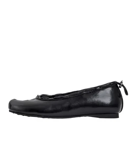 【予約】【レディース】LEATHER STRING FLAT