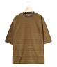 カーキ/ベージュボーダー