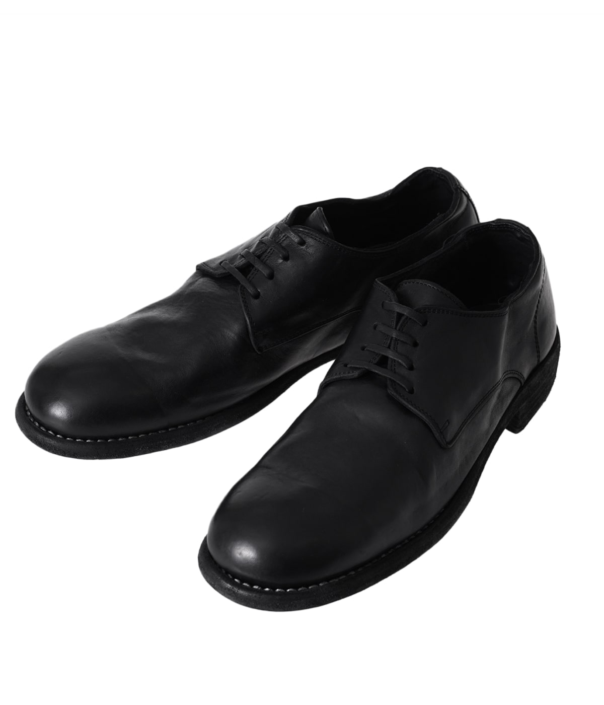 CLASSIC DERBY SHOES - HORSE FULL GRAIN | GUIDI(グイディ ...