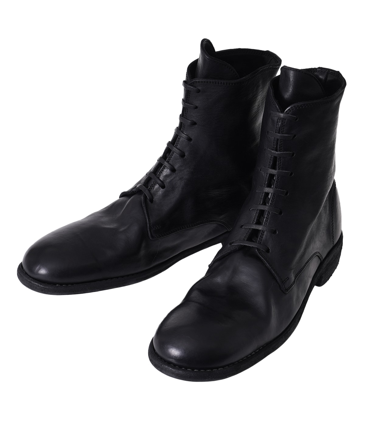 Horse Full Grain 8 Hole Lace-Up Boot | GUIDI(グイディ) / シューズ ...