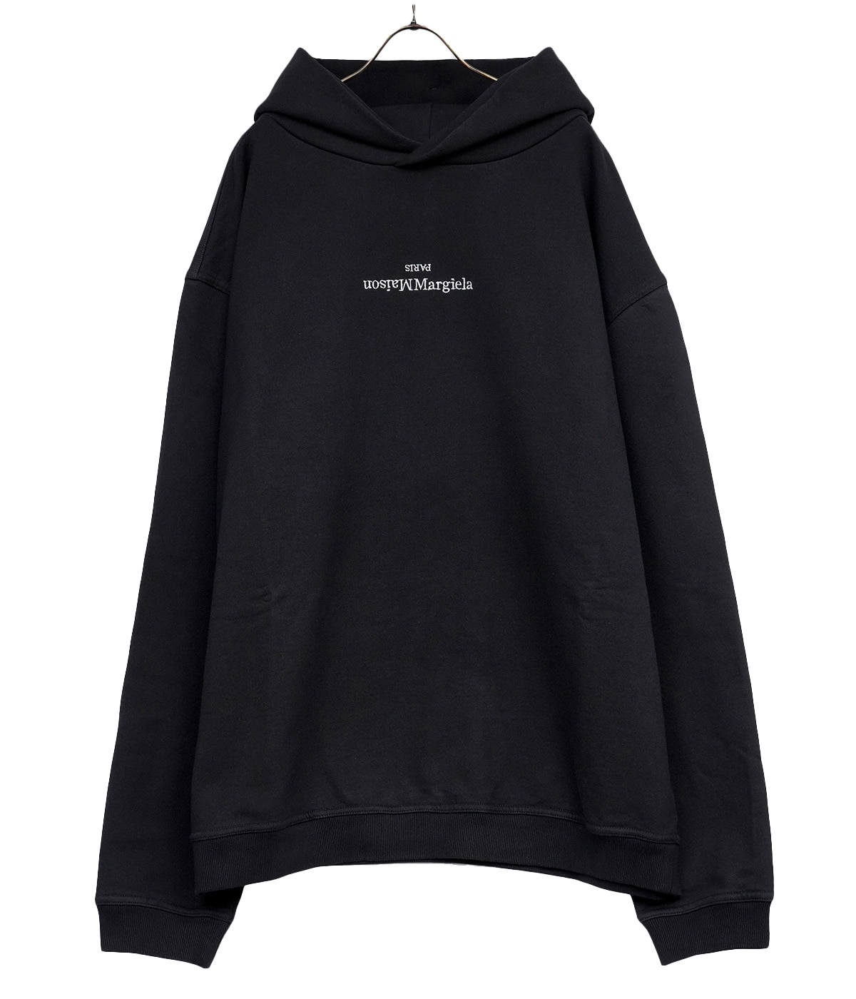 HOODIE UPSIDE DOWN LOGO PARKA   Maison Margielaメゾン マルジェラ